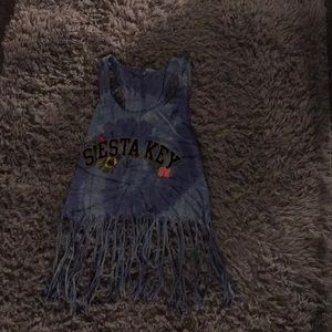 Tie diy tank top
